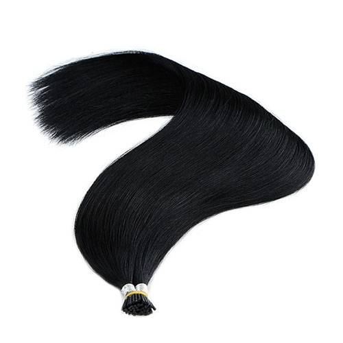 Human Pre Bonded Fusion Haar Ik Tip Stok Keratine Dubbele Getrokken Remy Haarverlenging 1.0 g/s 100g 20 "28" 15 Kleuren