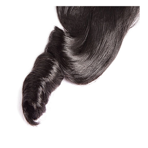 Vetersluiting Braziliaanse Losse Golf Remy Haar Natuurlijke Kleur 100% Menselijk Haar 4 ''x 4'' gratis Verzending