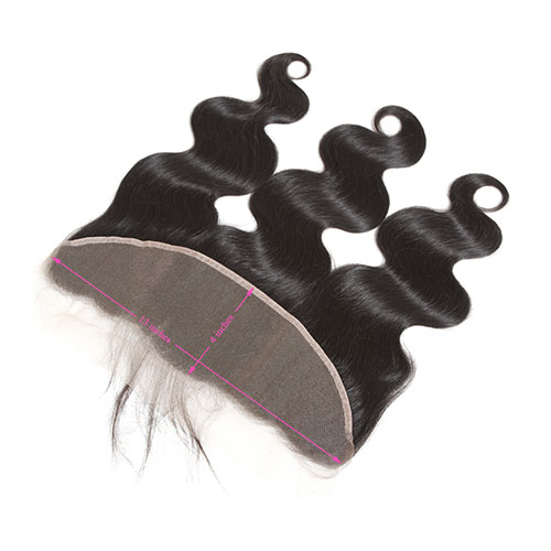 Menselijk Haar 3/4 Bundels Braziliaanse Body Wave Met sluiting Niet Remy Oor Tot Oor Kant Frontale Sluiting Met bundels