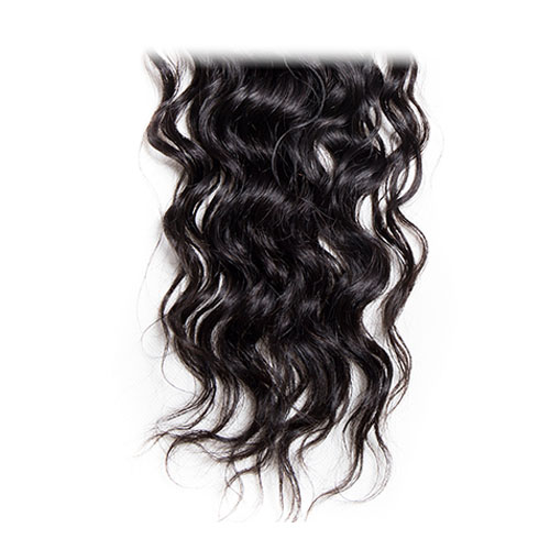 Maxine Haarproducten Middelste Stijl Deel 4 "x 4" Water Wave Vetersluiting Real Remy Menselijk Haar 130% dichtheid Gratis Verzending