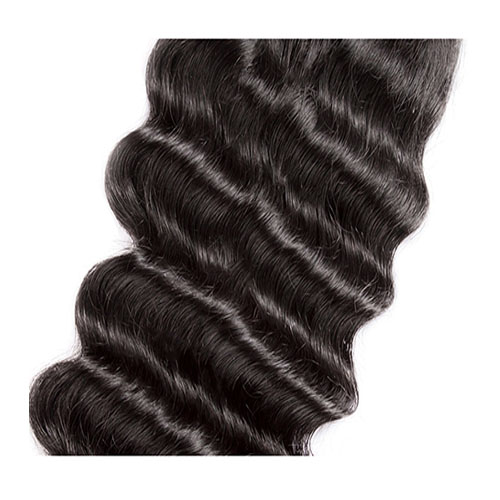 Zijde Basis Sluiting Midden Deel 4 "x 4" Braziliaanse Natuurlijke Wave Stijl Met Natuurlijke Kleur Remy Haar