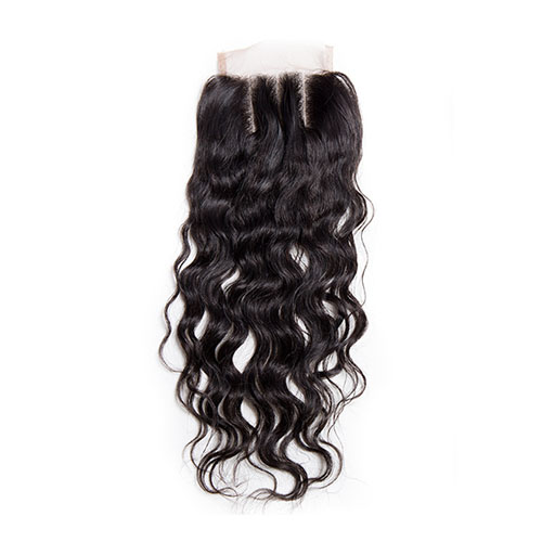 Bedrijf 100% Remy Menselijk Haar Water Wave Vetersluiting Drie Deel Stijl 130% Dichtheid 10-18 inch beschikbaar Gratis Verzending