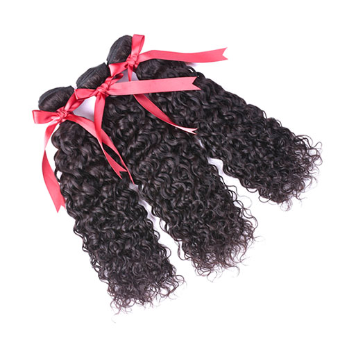 Indische Losse Golf Bundels Met Vetersluiting Niet Remy menselijk Haar Bundels Met Sluiting Met Baby Haar Gratis Midden Drie